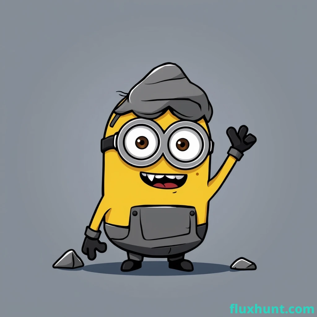 The Rock minion version 